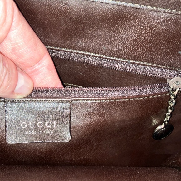 Gucci brown leather bag - Picture 12 of 16